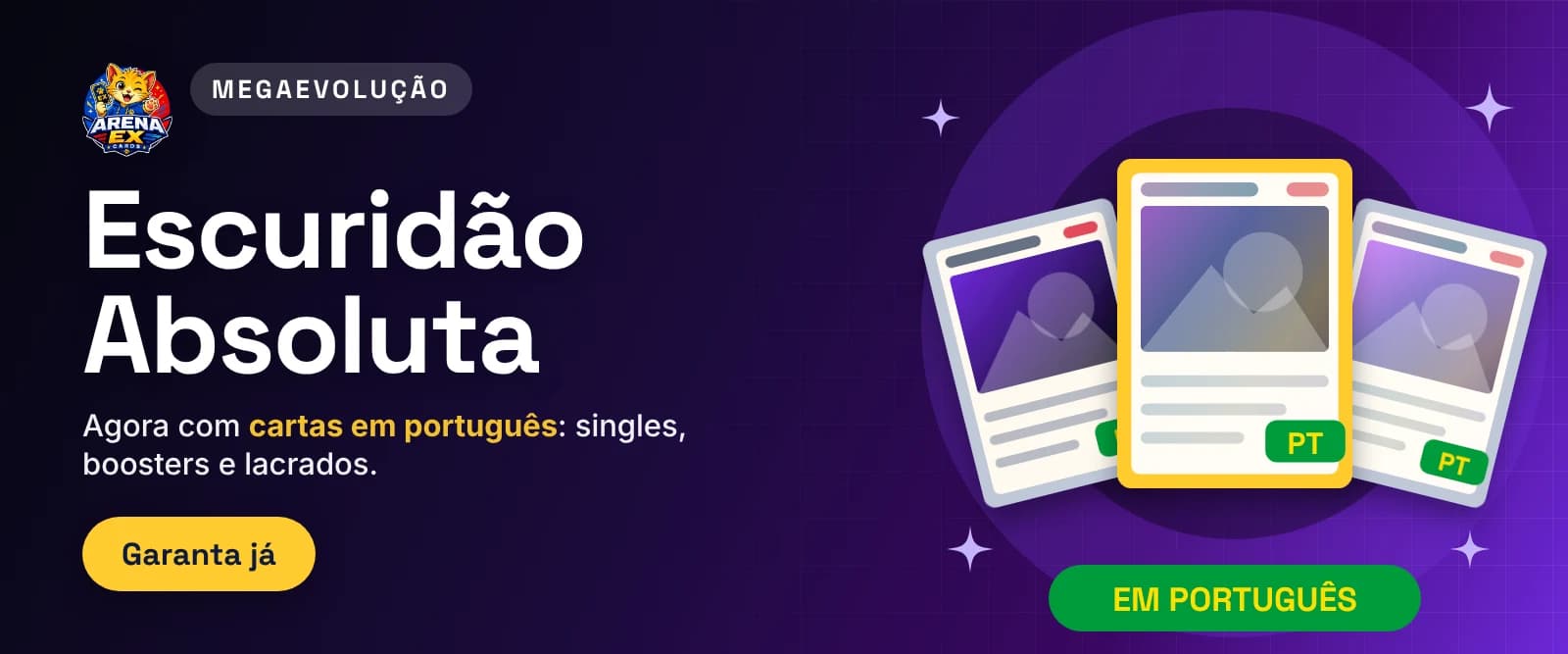 Escuridão Absoluta — cartas em português