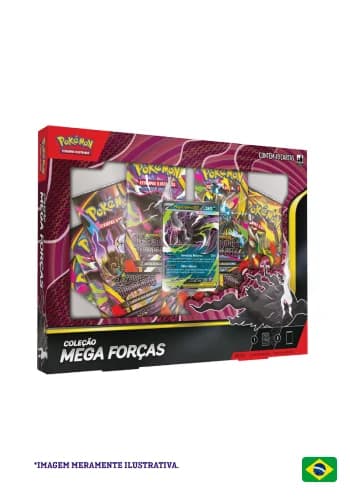 Box Coleção Mega Forças - Mega Darkrai