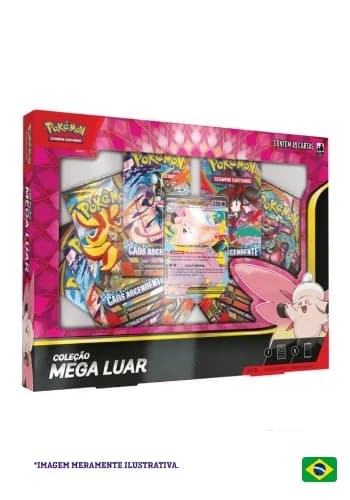 Box Coleção - Mega Luar - Clefable